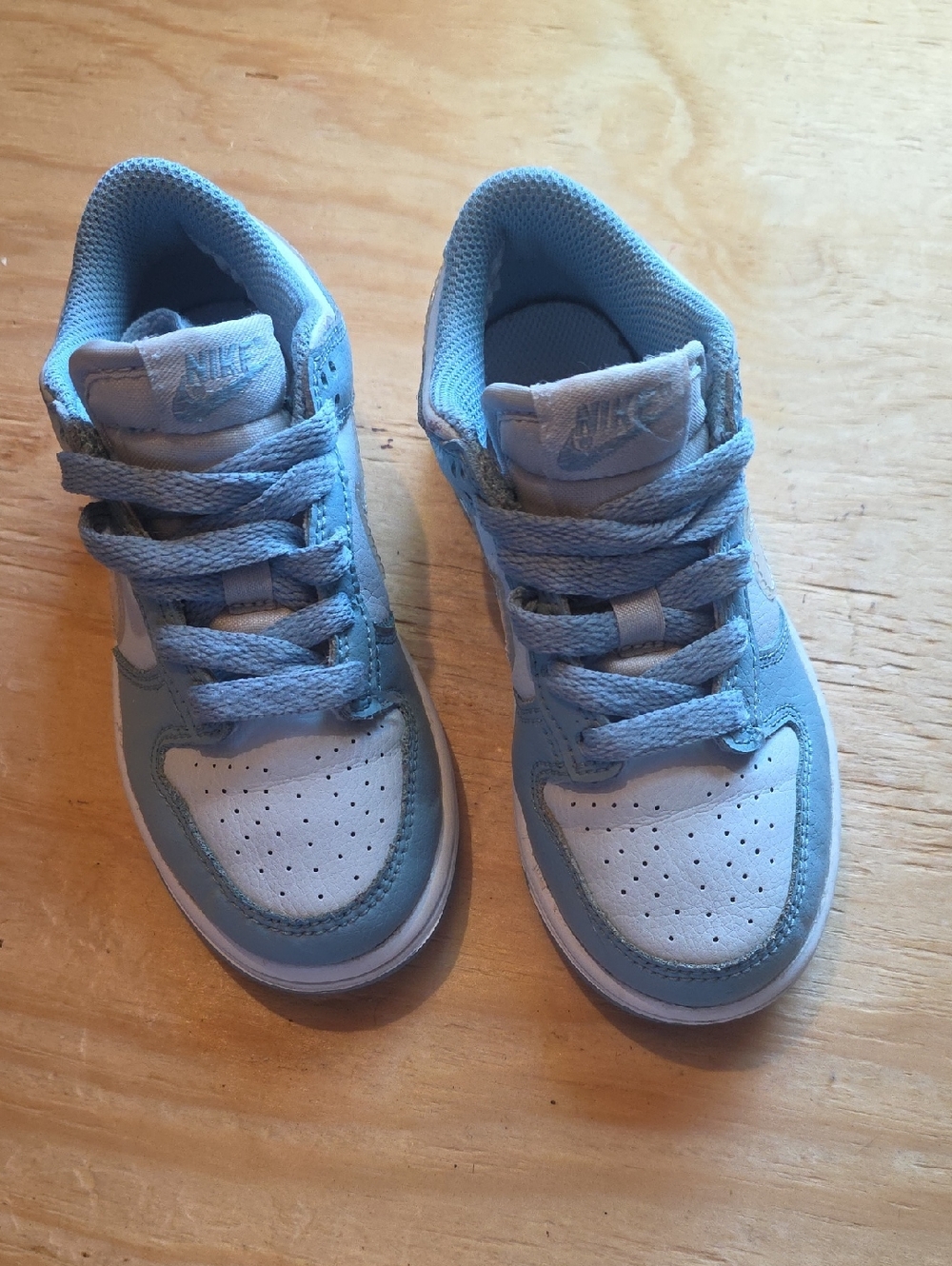 Nike Dunk Low Clear Aqua Size 11C